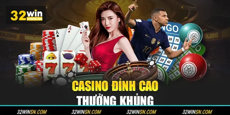 Công nghệ Live-stream tại Casino 32win.