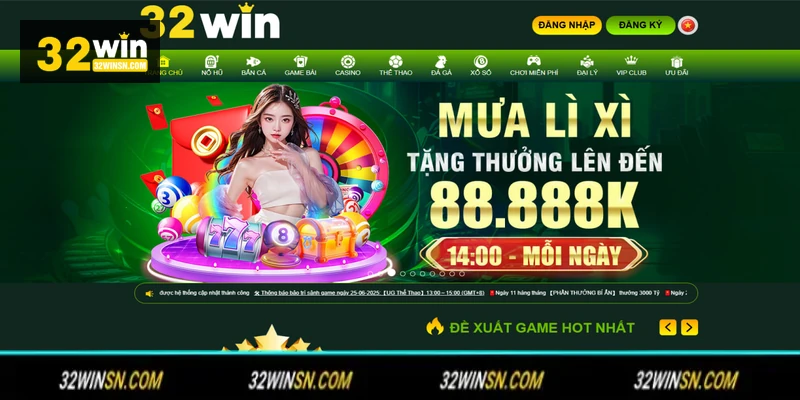 Trang chủ chính thức của nền tảng 32WIN.